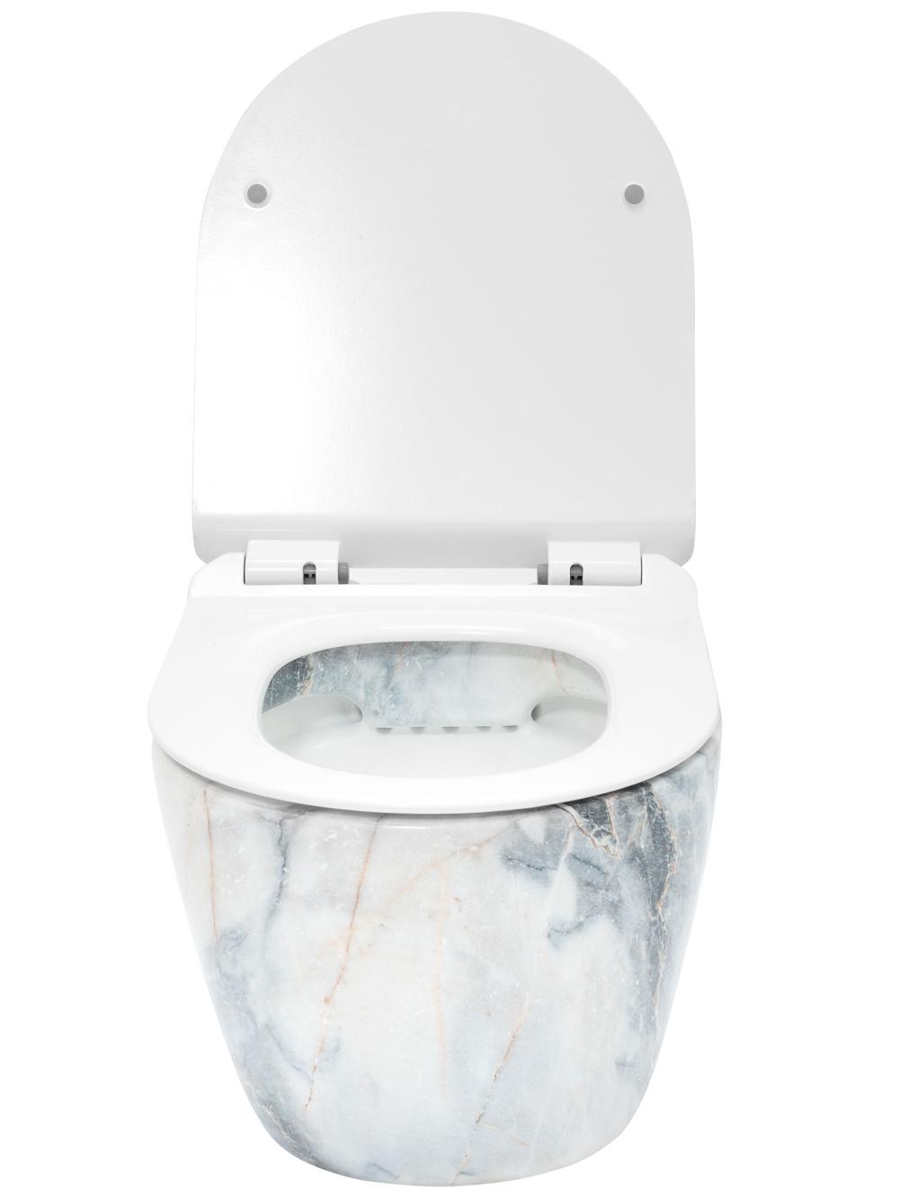 Misa WC podwieszana Carlos Slim Rimless Granit Shiny