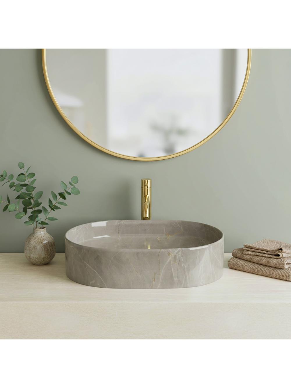 Countertop washbasin REA Nadia 50 Kashmir