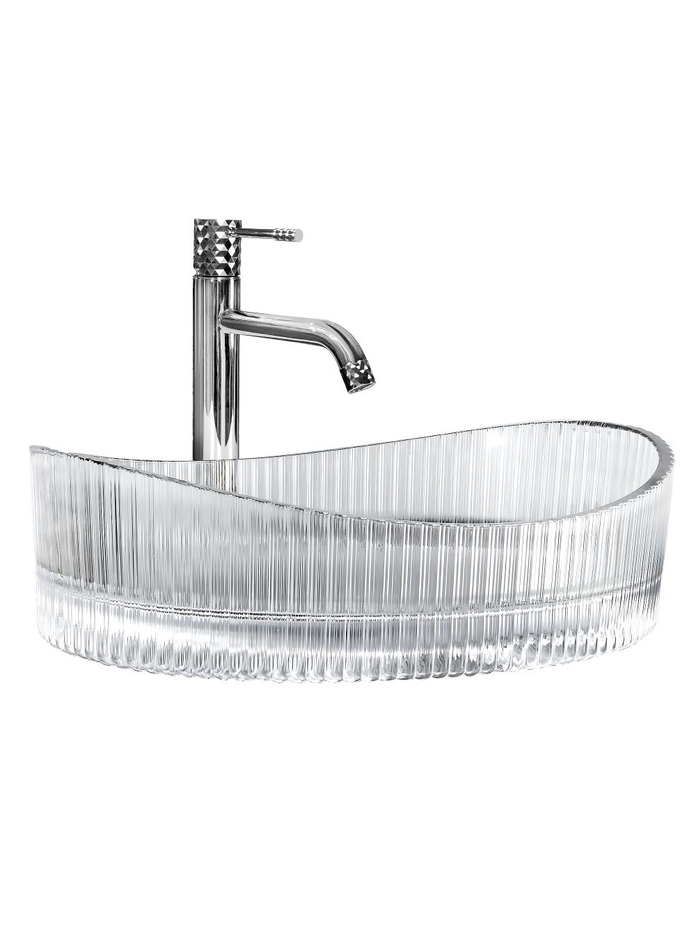 Rea Harper Transparent lauapealne kraanikauss