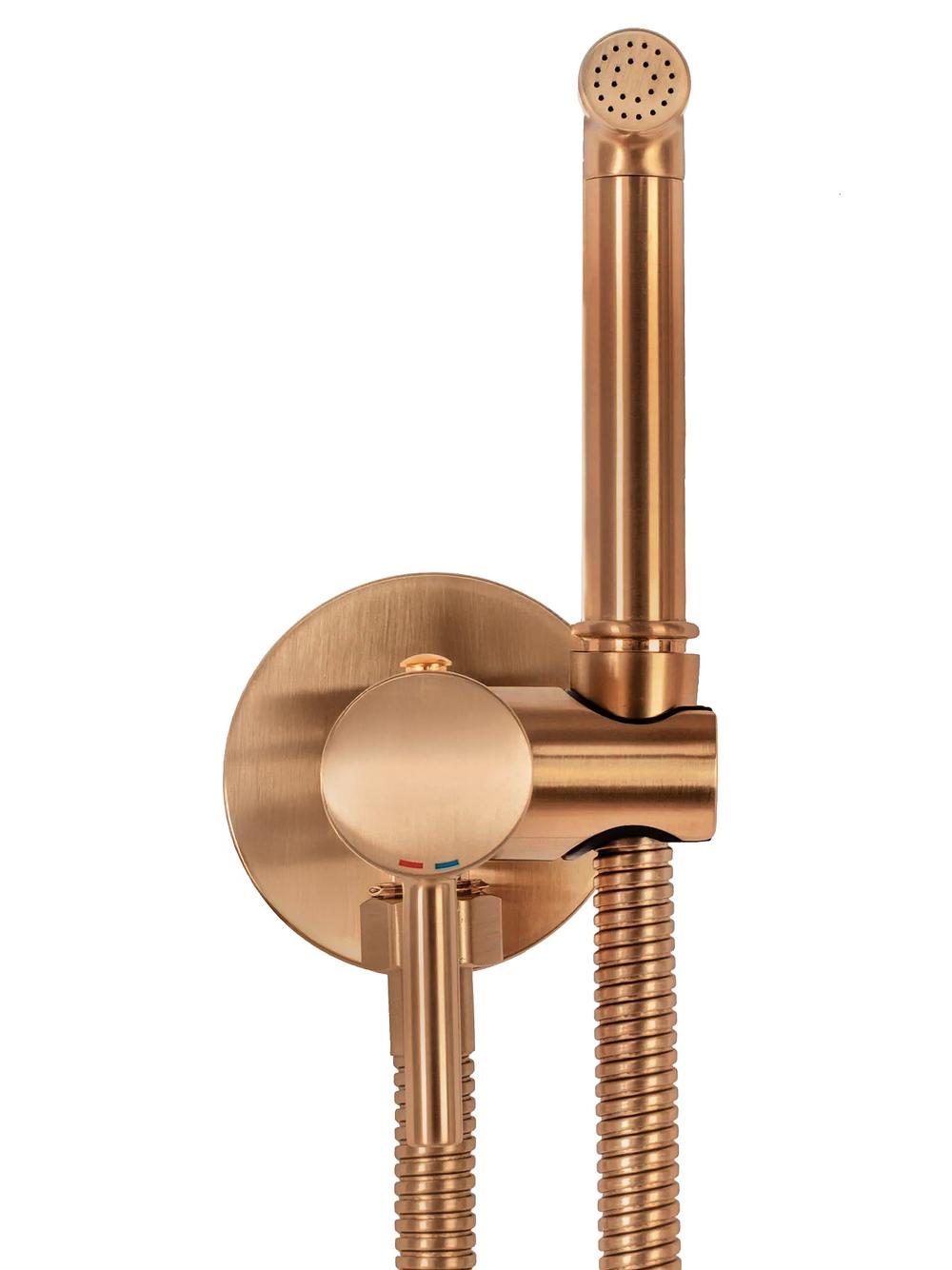 Bidé csap Lungo  Loop Copper Brush