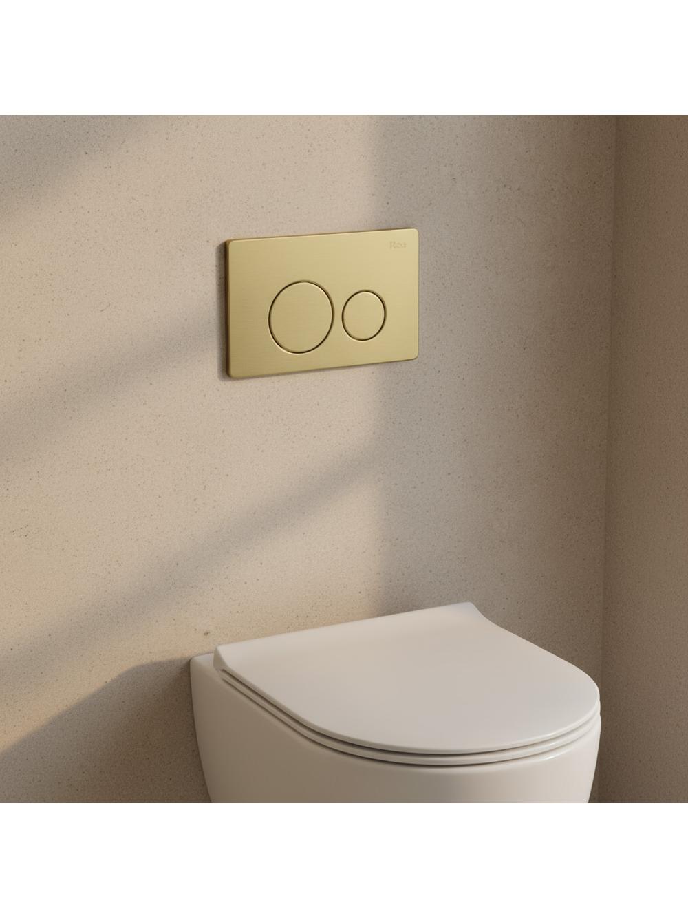 Clapeta pentru rezervor incastrat Rea I K011A-Q Gold Brush