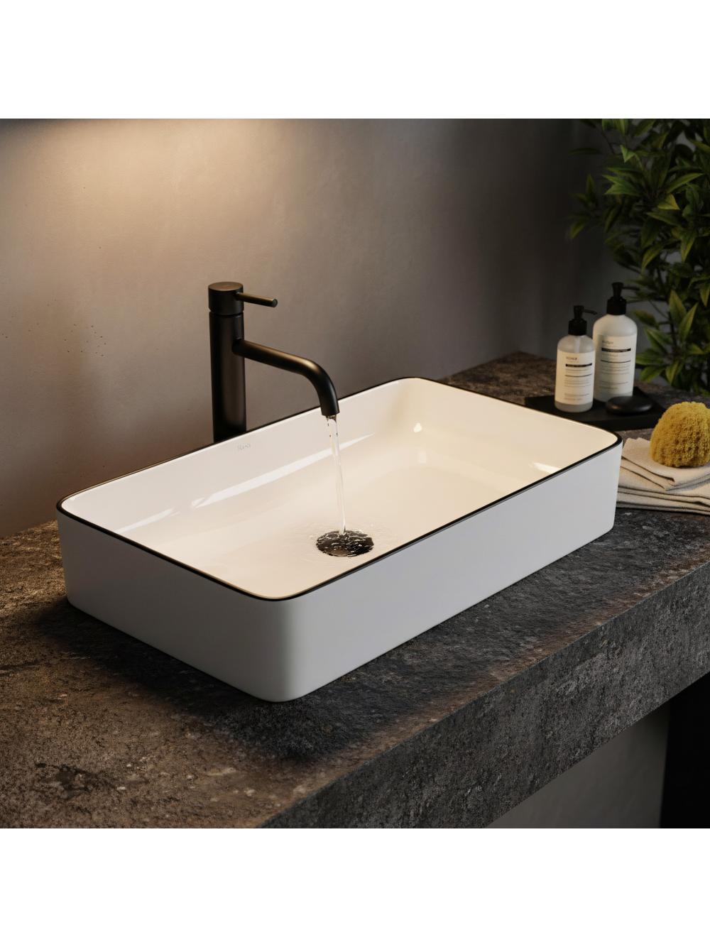 Stalviršio Praustuvas Rea Denis Black Edge