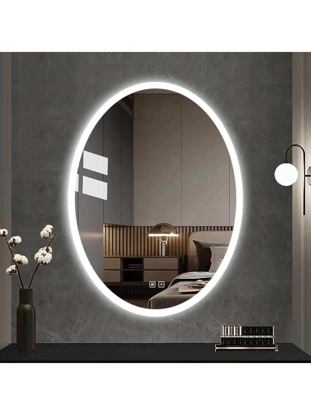 LUSTRO ŚCIENNE LED 60x80cm WWA