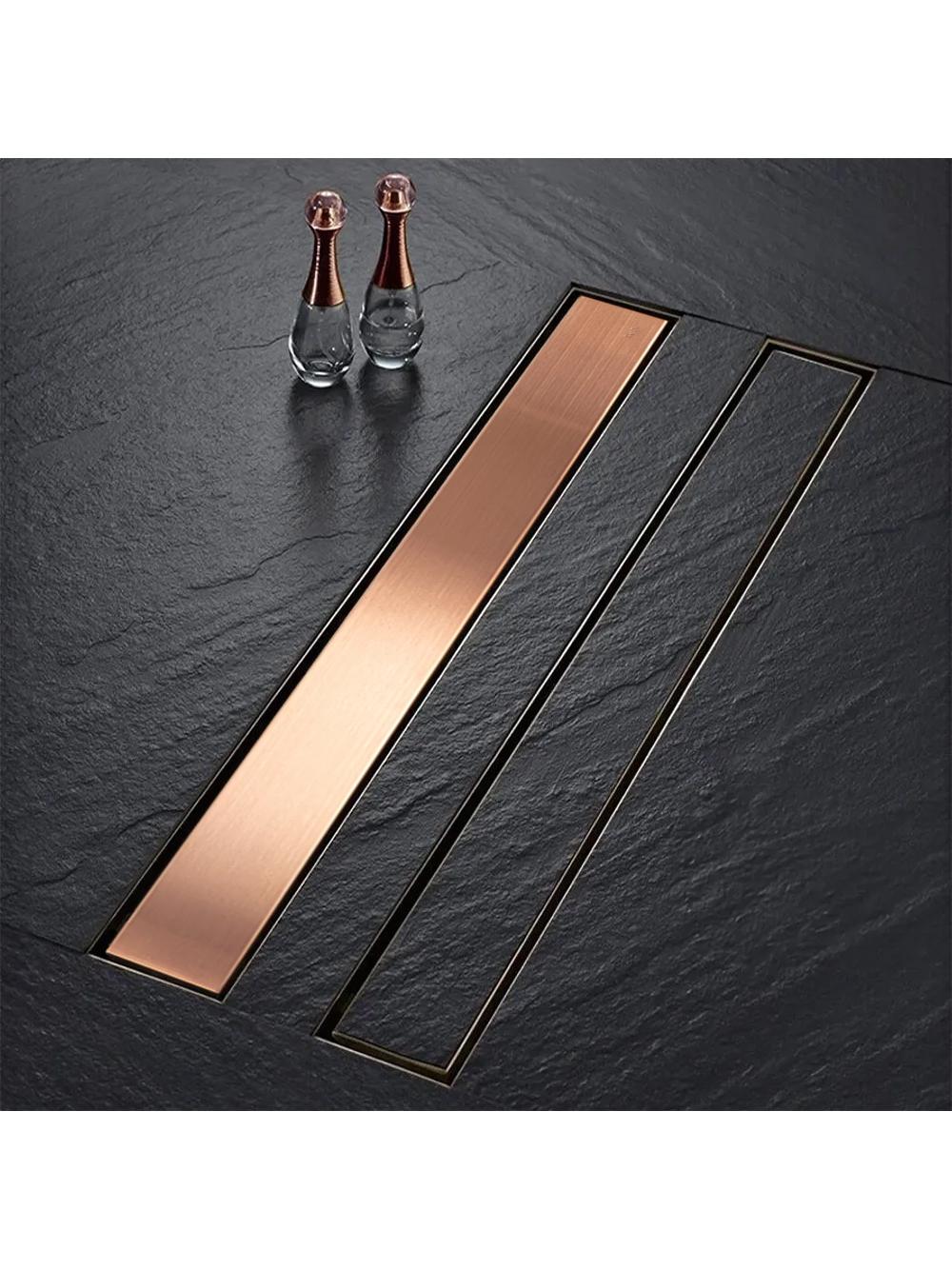 Odpływ Liniowy REA Neox pro brush l. copper 70