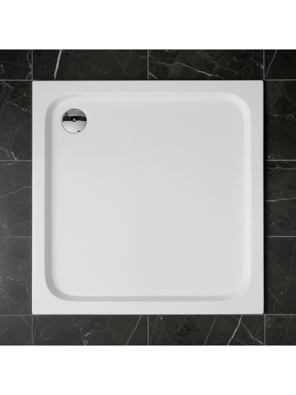 Base de duche acrílica Rea Belmond White 90x90
