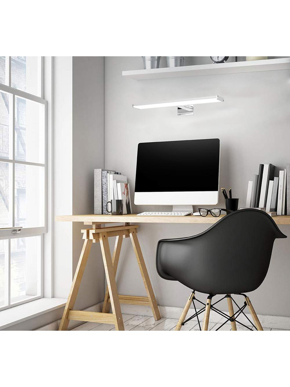 LAMPA KINKIET ŁAZIENKOWY LED NAD LUSTRO 8W 40CM APP368-1W CHROM
