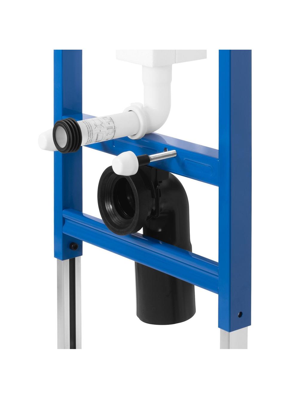 Cadru WC încastrat Rea cu buton HD Chrome