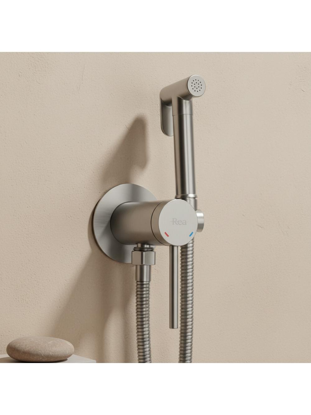 Bidet faucet Foss Clif Brush Nickel