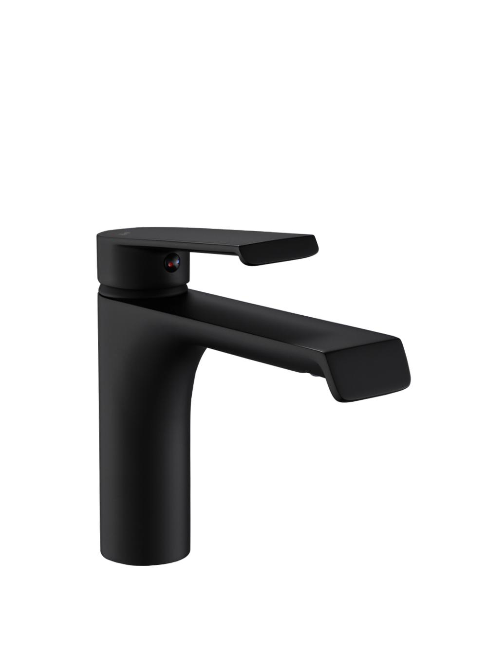 Bateria Umywalkowa REA HASS Czarna Black Niska