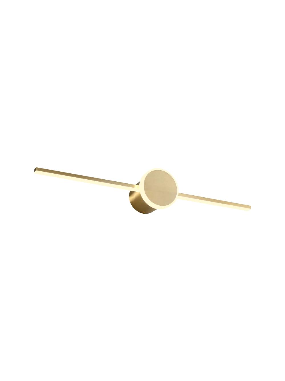 Kinkiet łazienkowy LED Round Gold 80cm APP844-1W