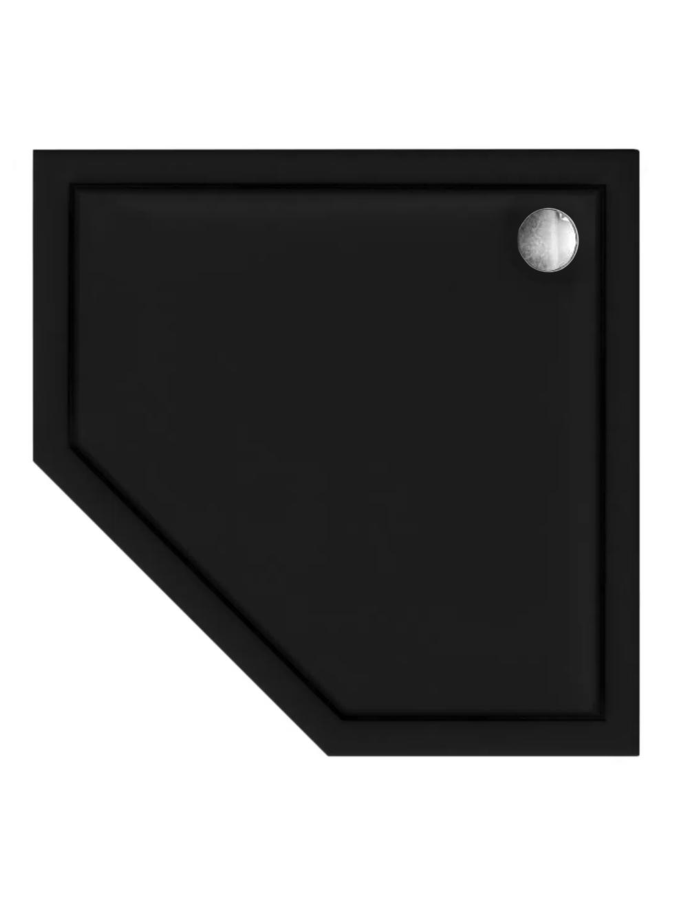 Brodzik prysznicowy Diamond Czarny 90x90