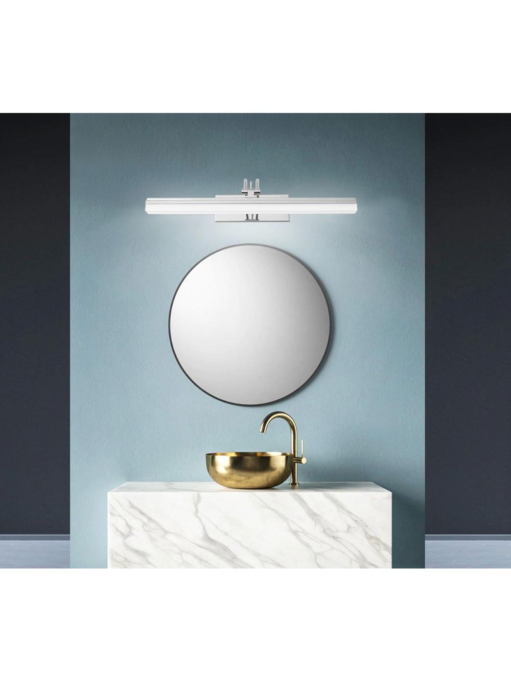 LAMPA KINKIET ŁAZIENKOWY LED NAD LUSTRO 9W 40CM APP372-1W CHROM