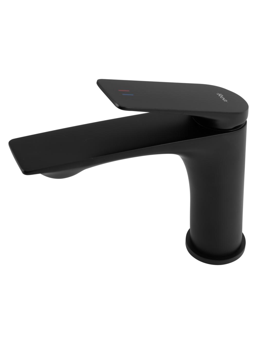 Bateria umywalkowa Rea  AVALON CZARNA NISKA