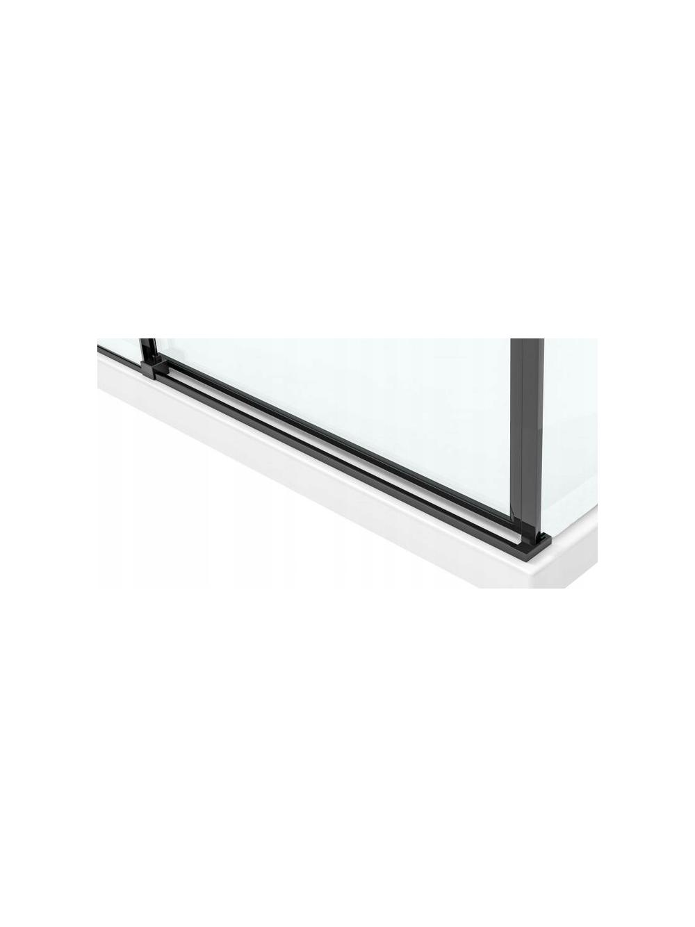 Kabina prysznicowa SOLAR BLACK MAT 120x90