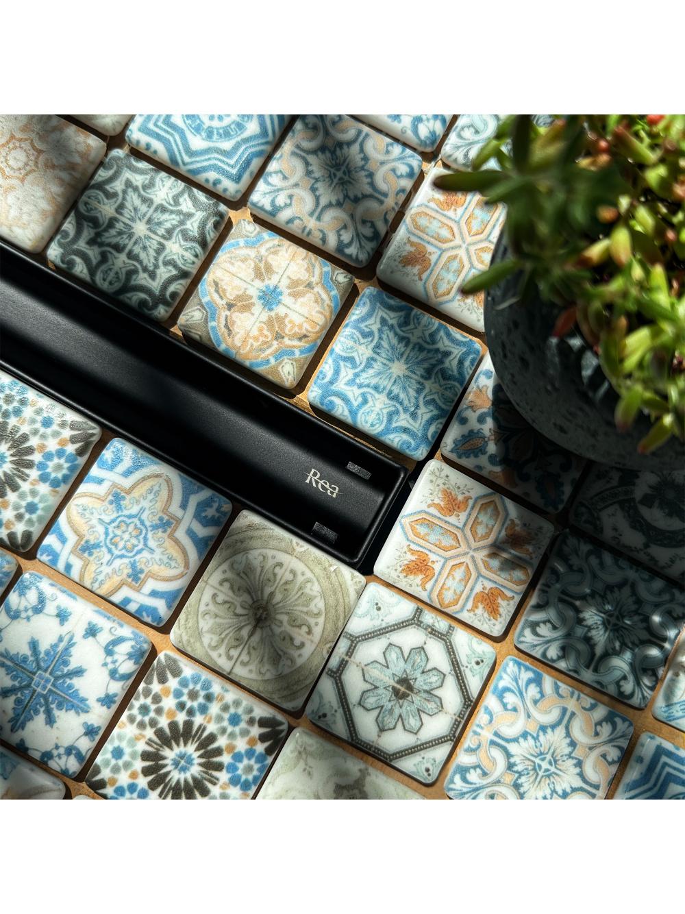 Odpływ Liniowy REA Neox Slim pro Czarny 70