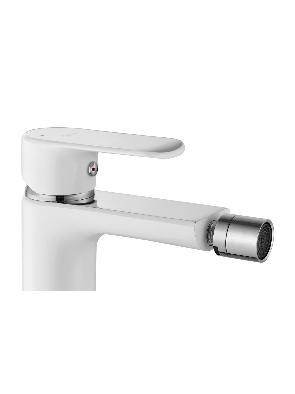 Bateria bidetowa Rea Bloom biały chrom