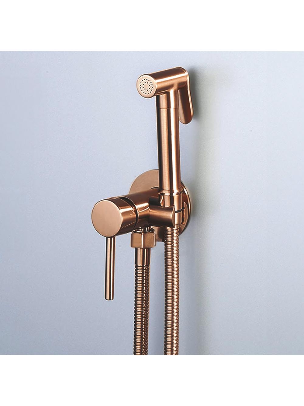 Bidé csap Lungo  Loop Copper Brush