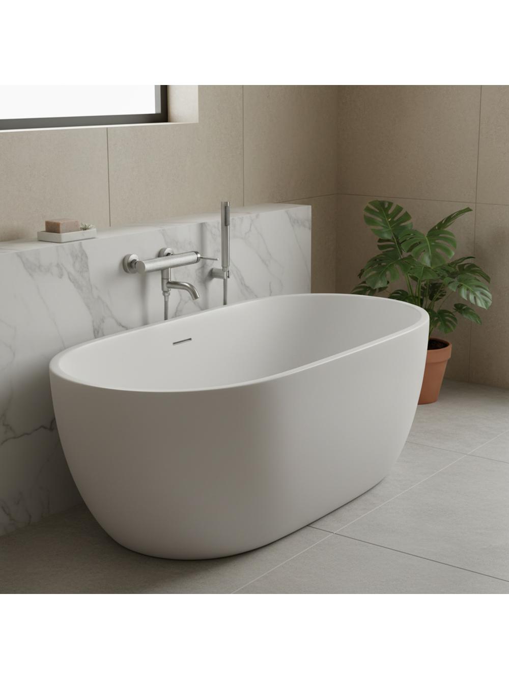 Bateria wannowa REA Argon Nikiel Szczotkowany