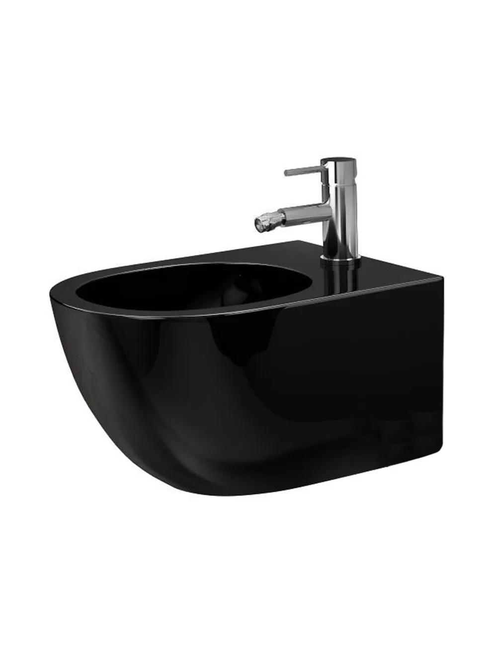 Bidet podwieszany Carlo Mini Czarny