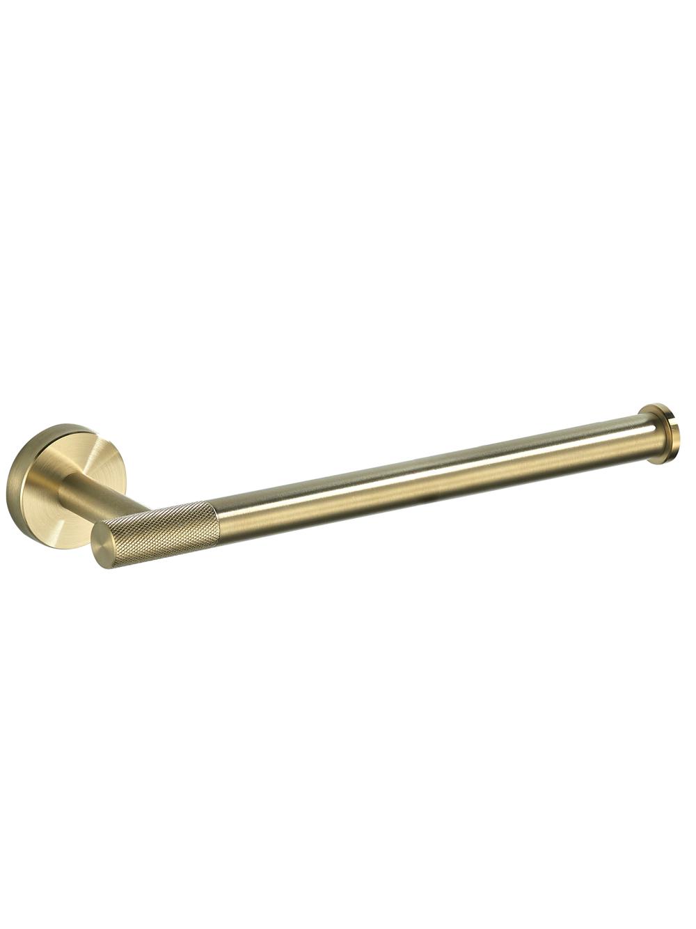 Cabide de banheiro com braço único 6610a Modern Brush Gold