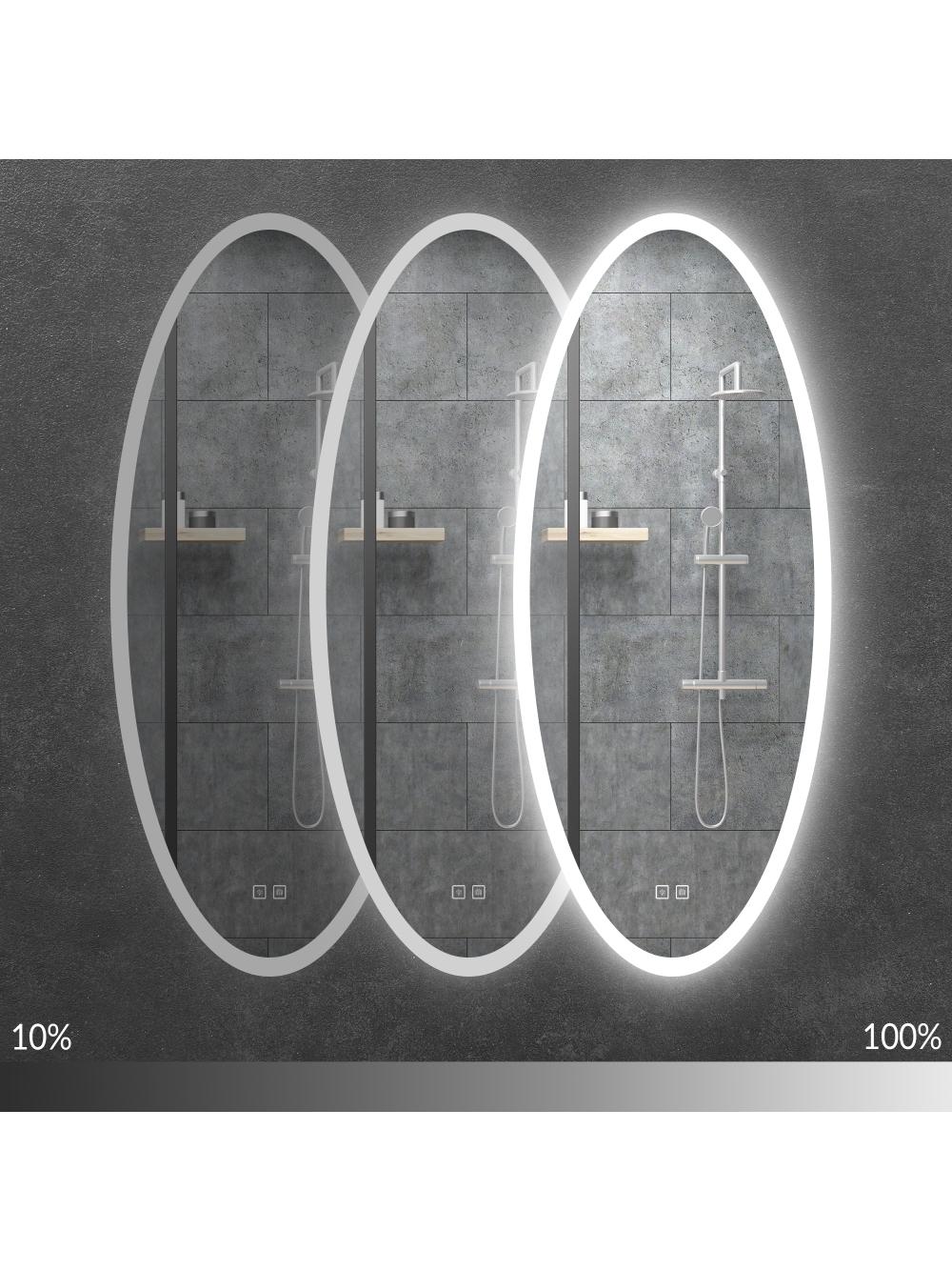 LUSTRO ŚCIENNE LED 50x120cm WWA