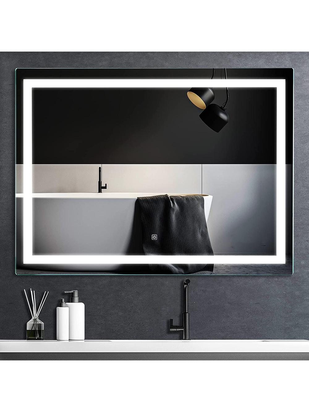 LUSTRO ŚCIENNE LED 80x60cm P10407