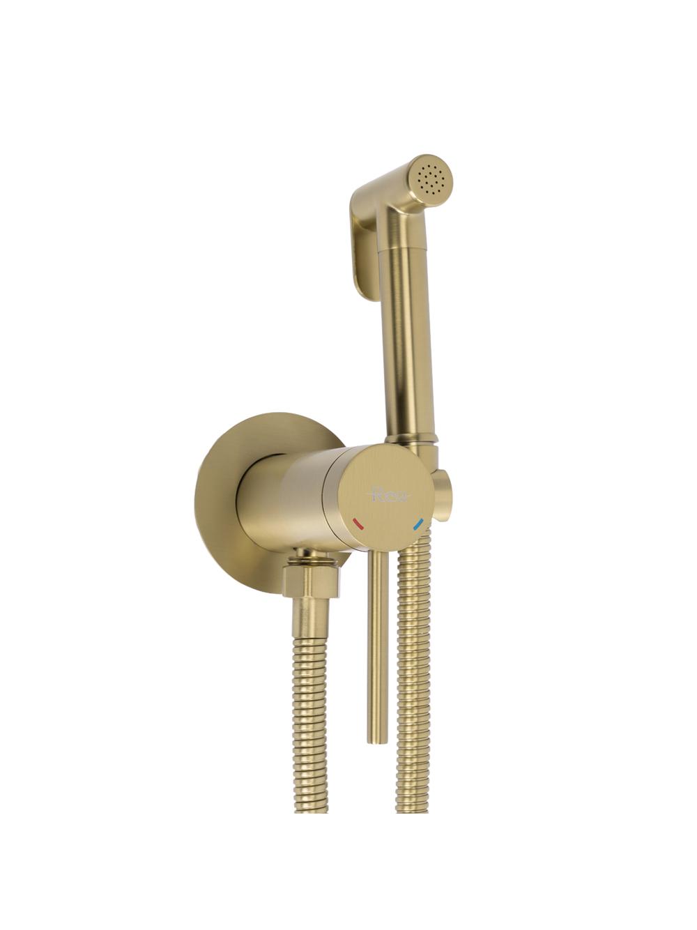 Bidet faucet Foss Clif Brush Gold