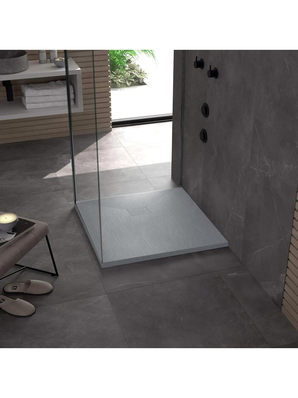 Brodzik prysznicowy Magnum Grey 90x90