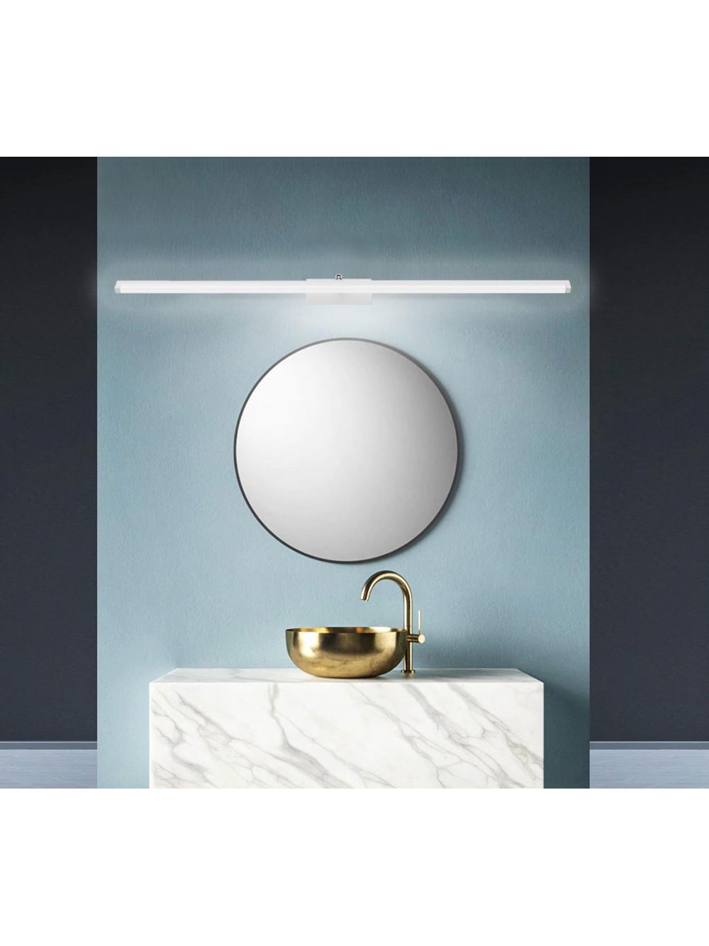 LAMPA KINKIET ŁAZIENKOWY LED NAD LUSTRO 20W 100CM APP376-1W BIAŁA