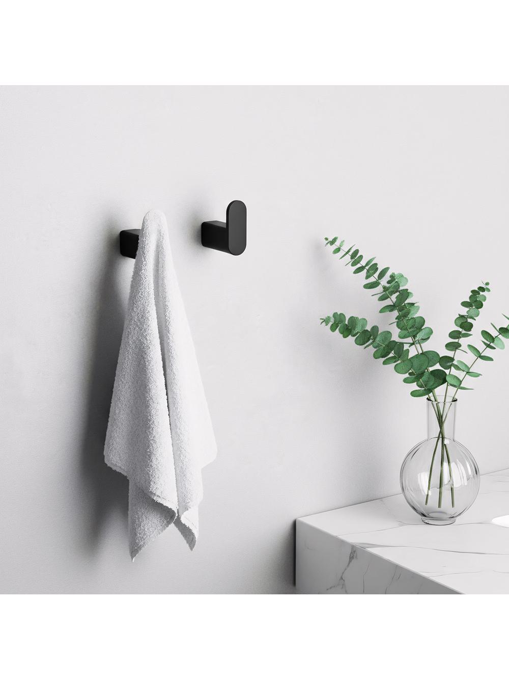 Juego de accesorios de baño Mati Black 4 piezas