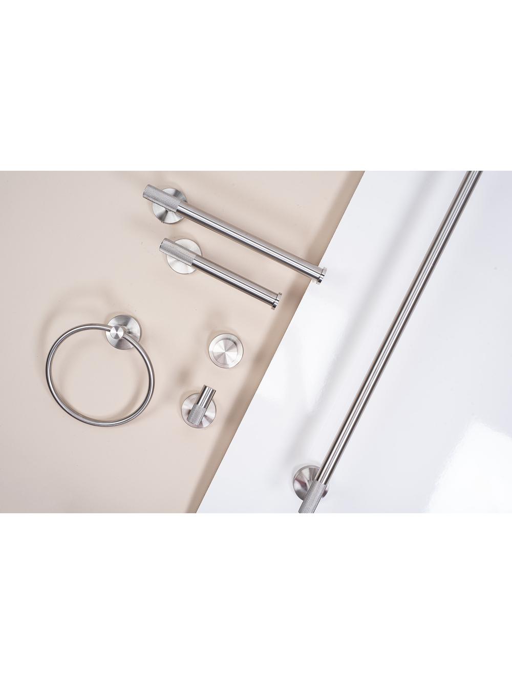 Suport hârtie igienică 6611 Modern Brush Nickle