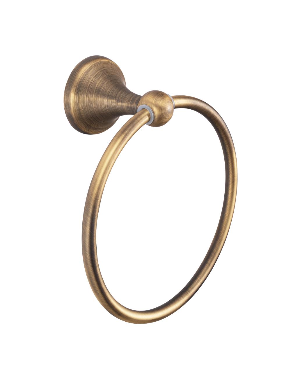 Wieszak łazienkowy RING 332867B RETRO ANTYCZNY BRĄZ