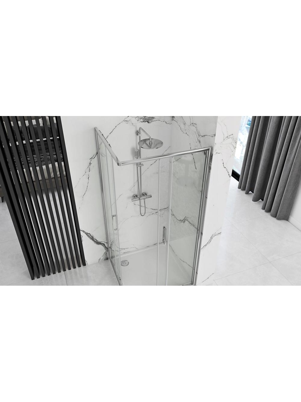 Kabina prysznicowa Rea Punto 90x90 Chrom