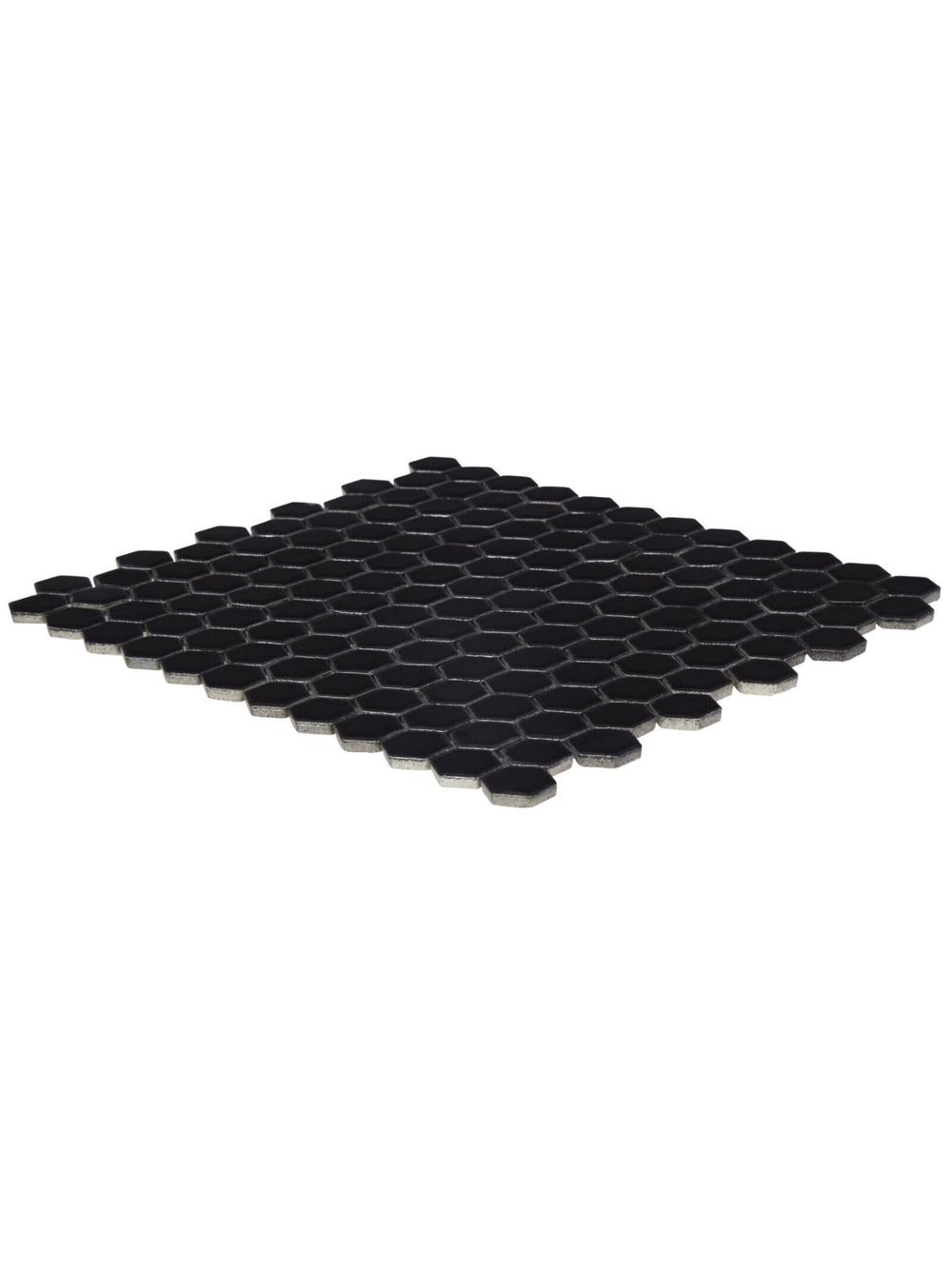 Mozaika hexagon 133425 Czarna