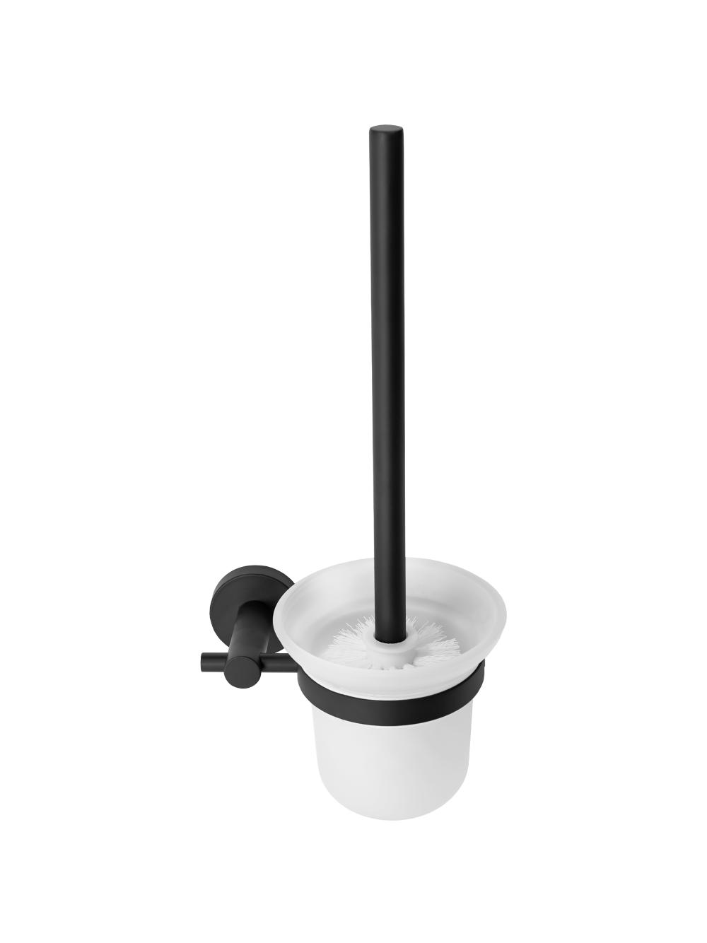 Szczotka WC Czarna 322234C LEO