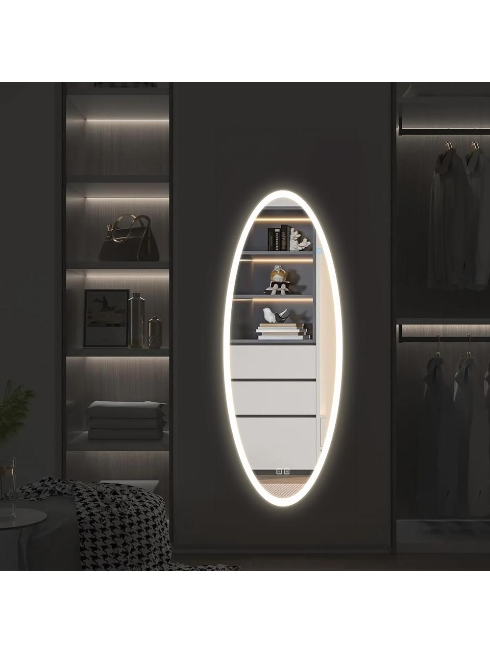 LUSTRO ŚCIENNE LED 50x120cm WWA