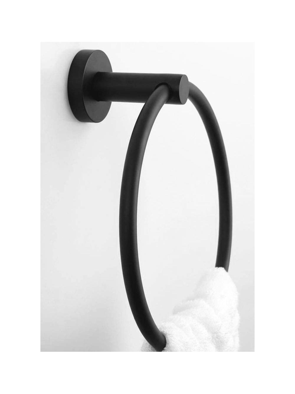 Wieszak łazienkowy RING 332915A MIST 05 CZARNY