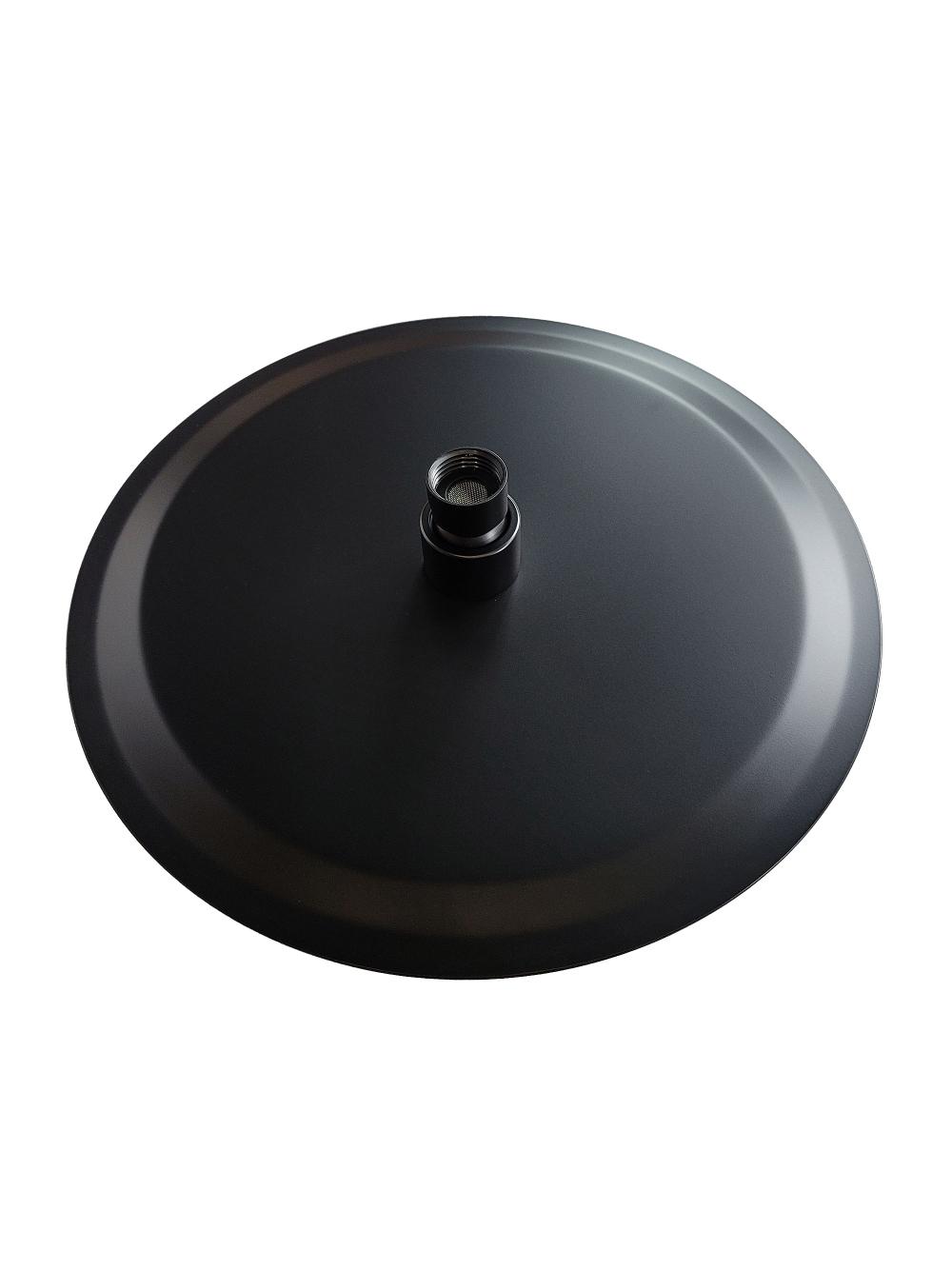Дъждов душ Rea Black Matt 25cm