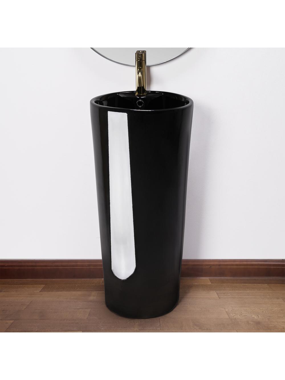 Umywalka Ceramiczna Wolnostojąca BLANKA Black