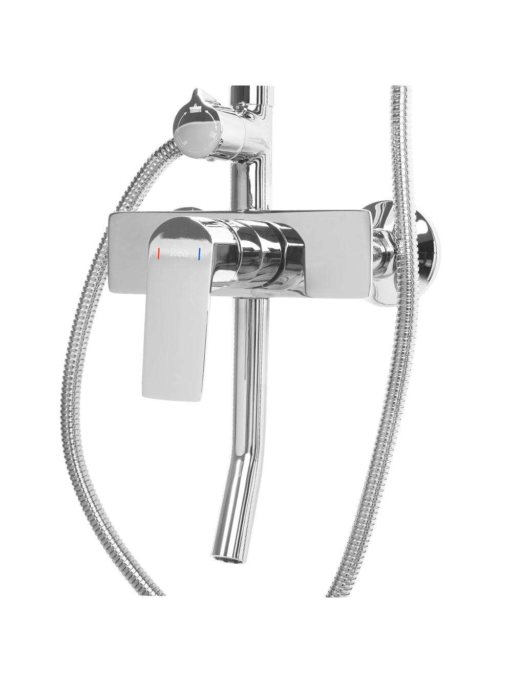 Σετ ντους REA Maximus Chrome