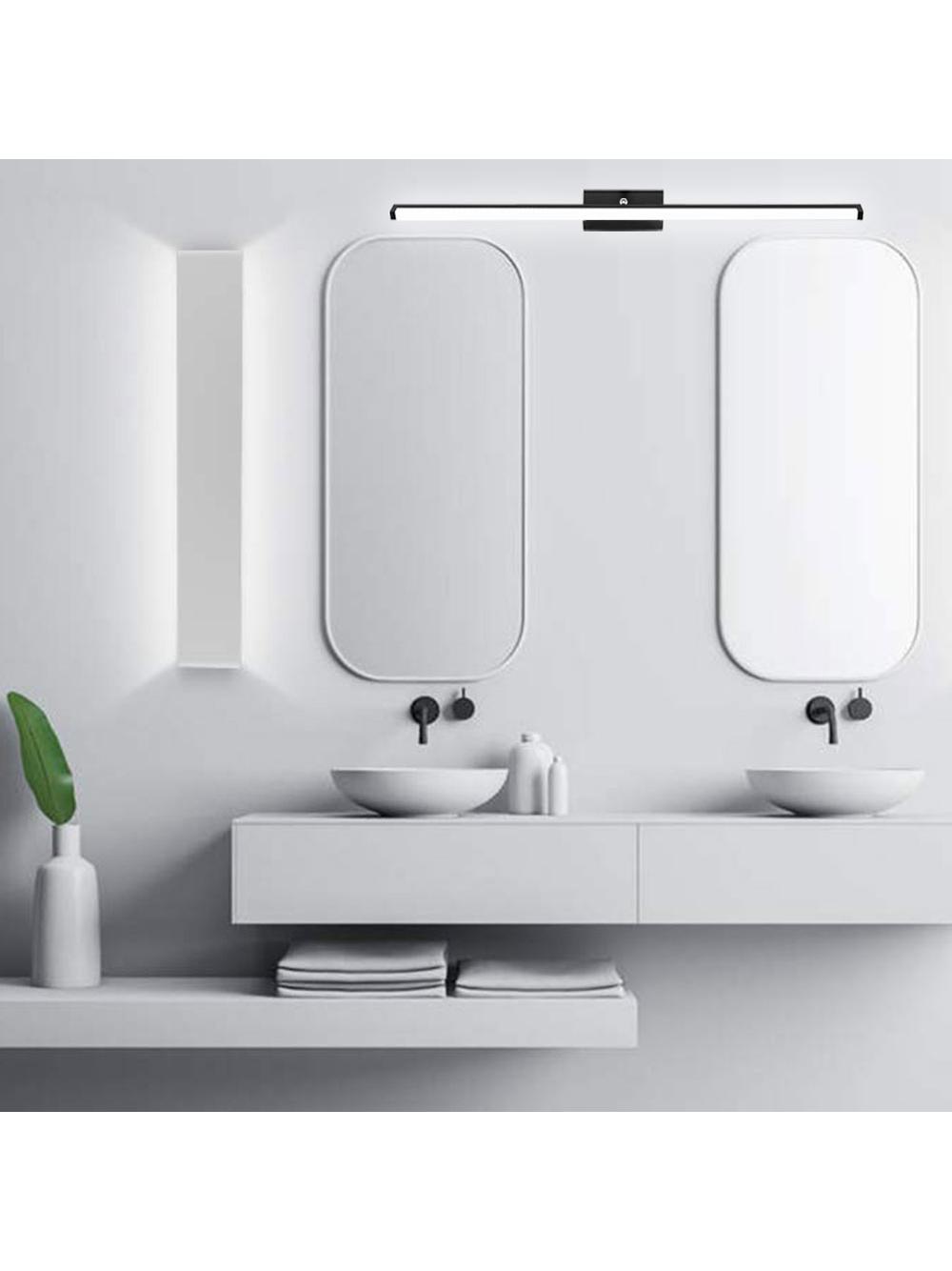LAMPA KINKIET ŁAZIENKOWY LED NAD LUSTRO 20W 100CM APP375-1W CZARNA