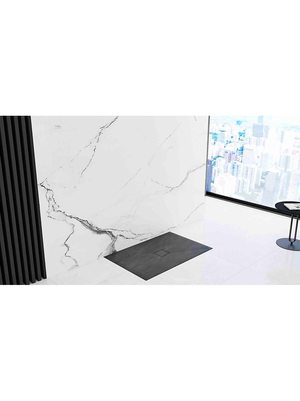 Brodzik prysznicowy kamienny Rea Stone 80 x 120