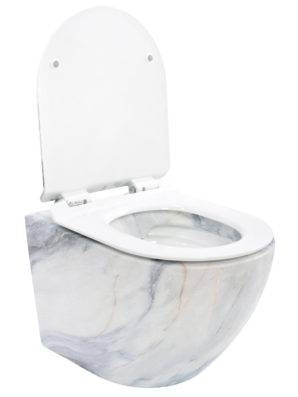 Misa WC podwieszana Carlos Slim Rimless Granit Matt