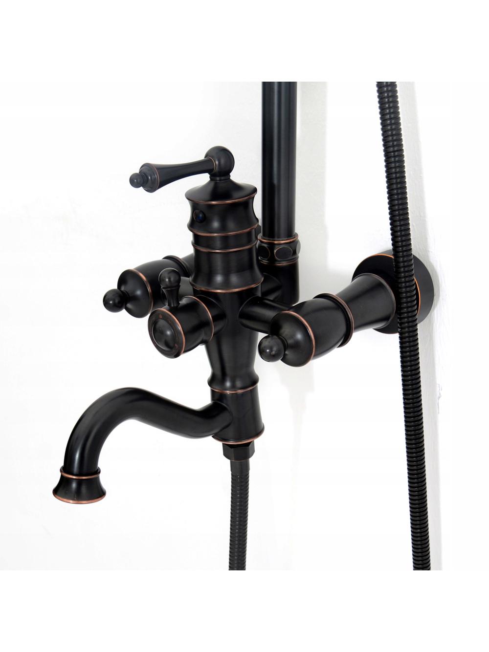 Kit de douche Rea Vintage Black