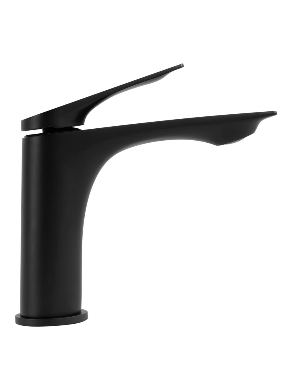 Bateria umywalkowa Rea  AVALON CZARNA NISKA