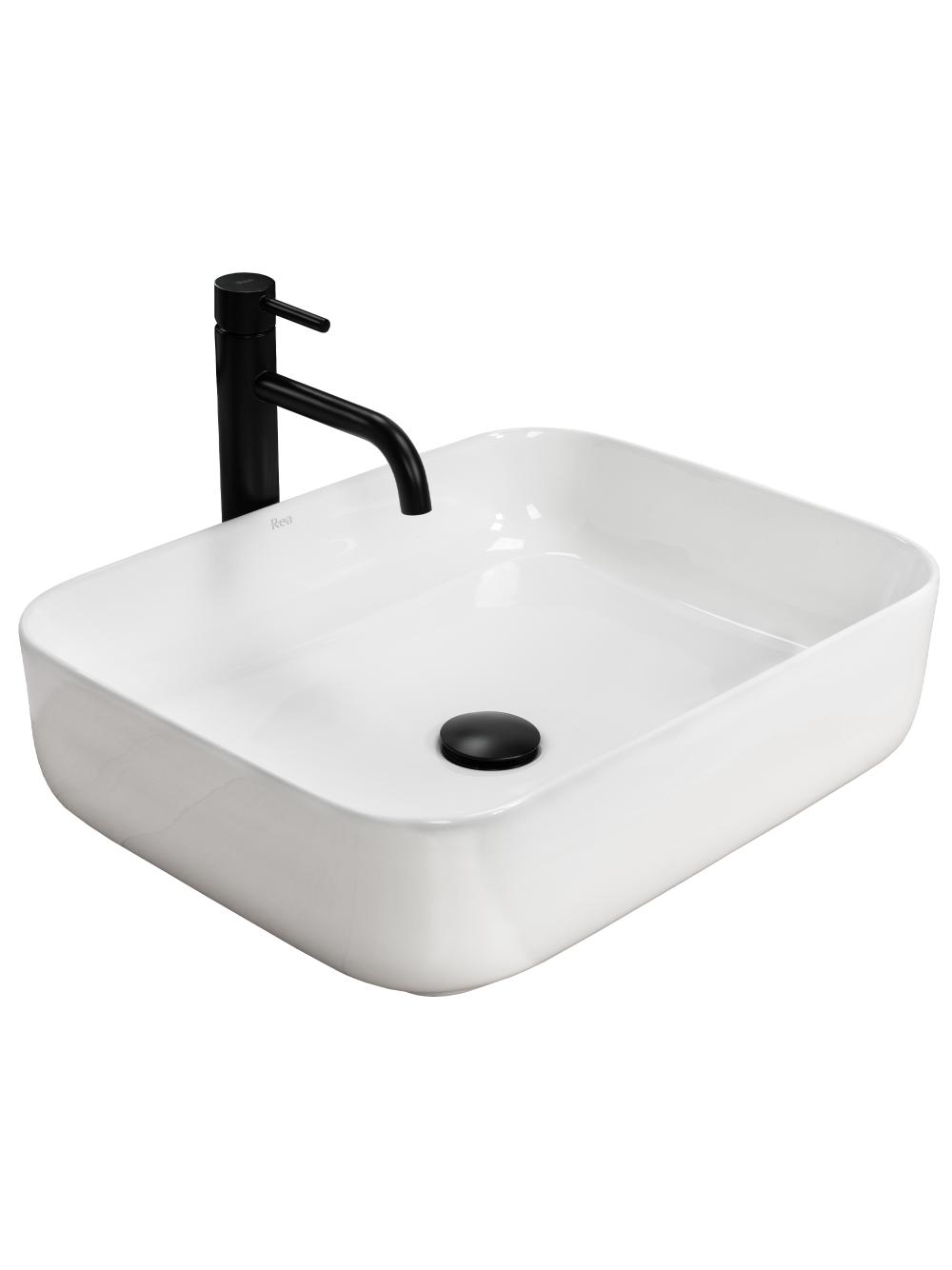 Πάγκος νιπτήρας Rea Demi Μ 51 x Π 39 x Υ13,5 cm