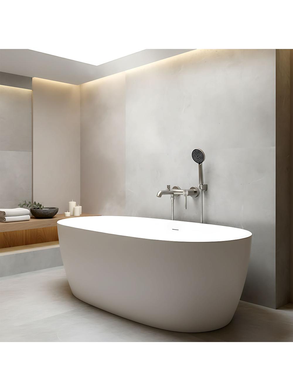 Bathroom faucet REA FOSTER Nickel Brush