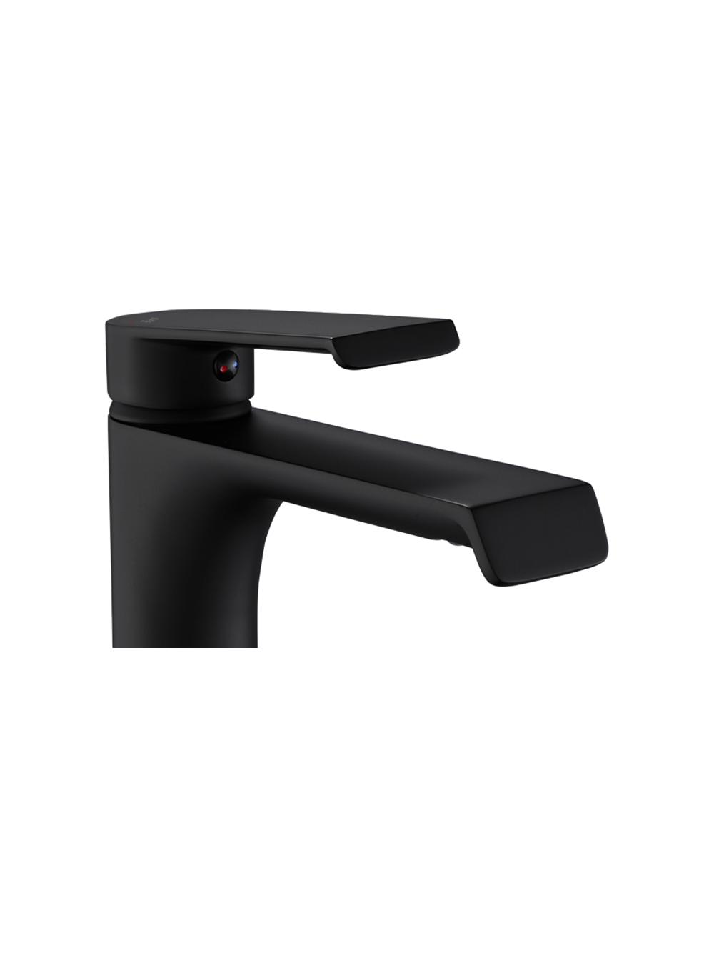 Bateria Umywalkowa REA HASS Czarna Black Niska