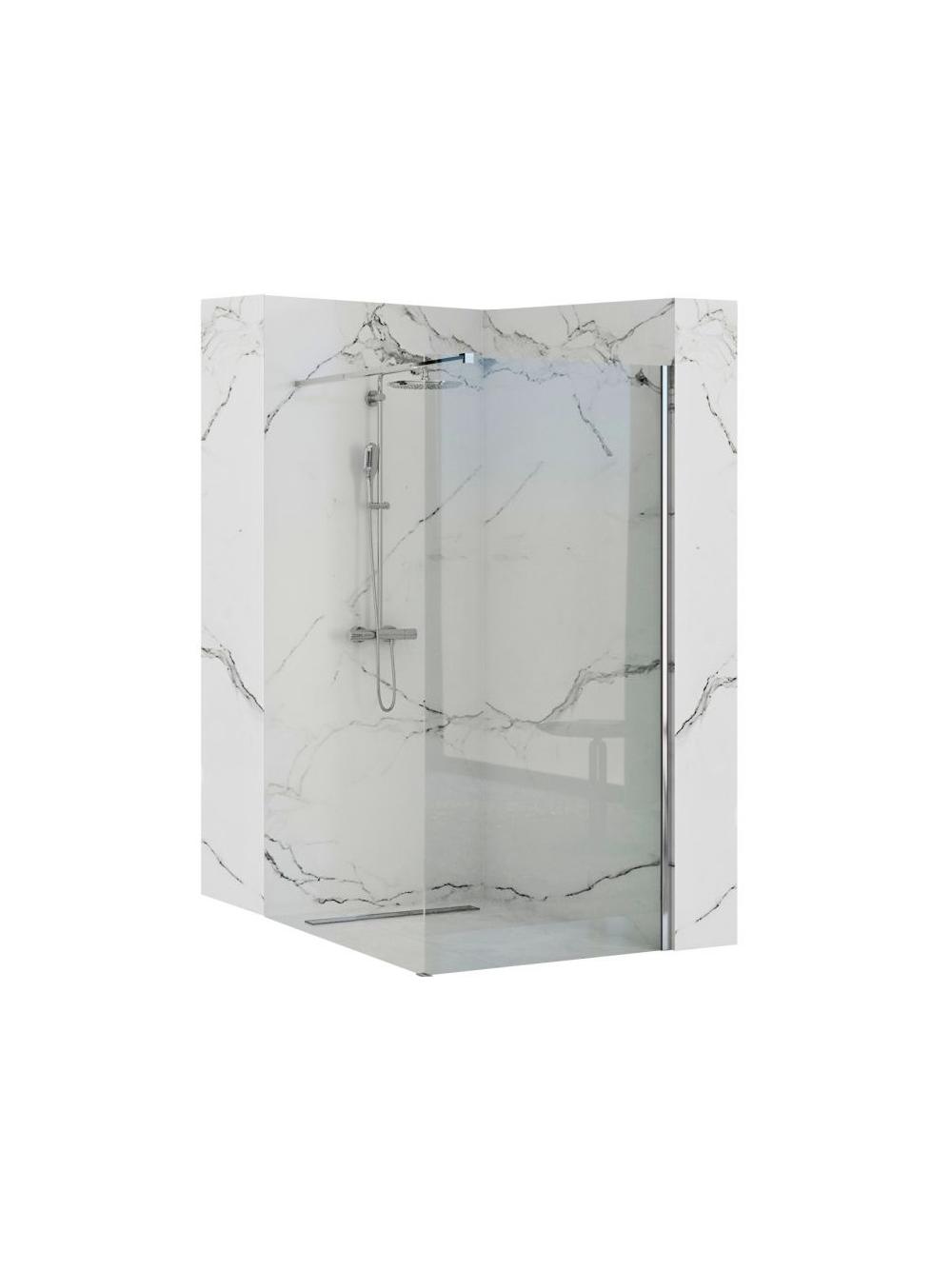 Ścianka prysznicowa Rea Aero N 120 Transparent