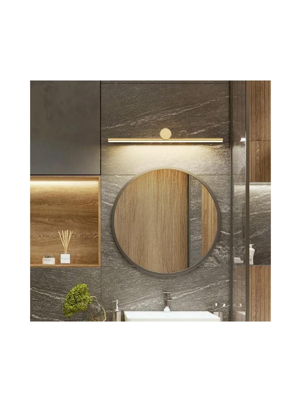 KINKIET ŁAZIENKOWY LED 80CM APP1346-W GOLD